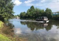 Slow-moving storm drenches Ogden, floods roads