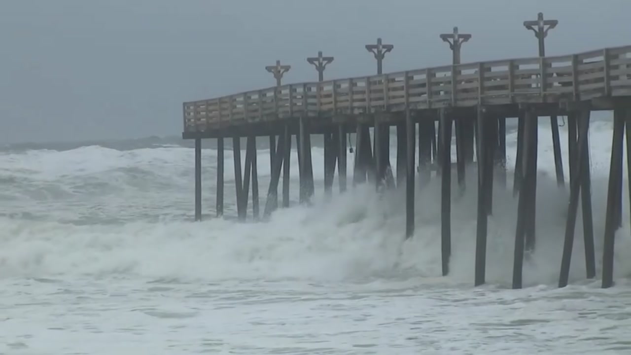 Hurricane Florence has caused significant damage to the North Carolina coast before the eye has even hit. 
