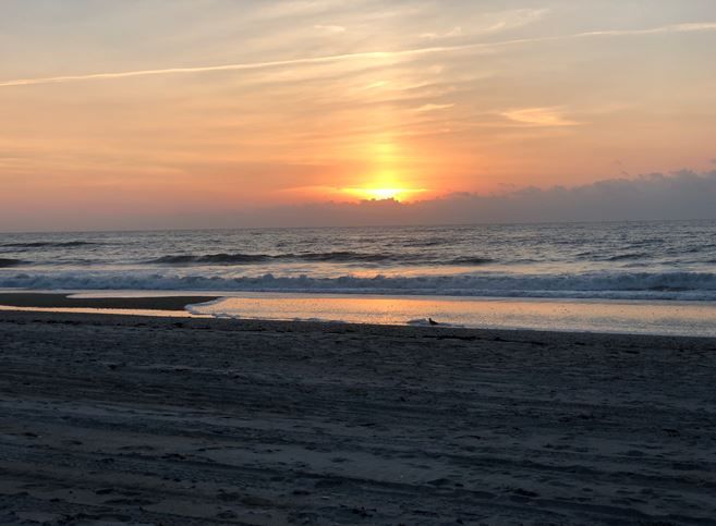 Wrightsville Beach on Friday morning (Source: WECT) Wrightsville Beach on Friday morning (Source: WECT)