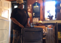 Grandmother fills suitcase meant for Christmas trip with few belongings left after Florence