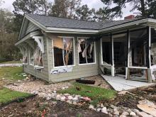 Robin Jones shared these photos of her home after Hurricane Florence in New Bern.