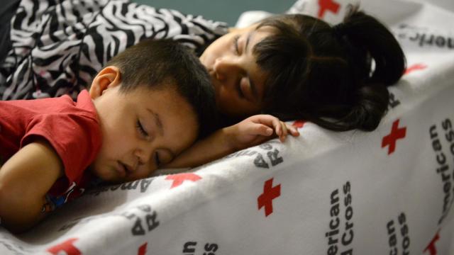 Red Cross shelter
