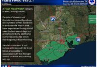 Friday forecast begins with flood watch