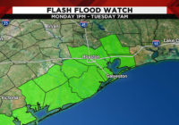 WEATHER ALERT: Flash flood watch issued for several southeast Texas counties