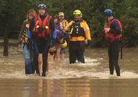 61 people rescued from flooding at wedding venue