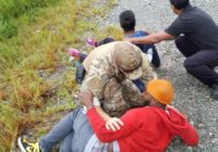 Border patrol agents helping with Florence relief find car crash victims in a field