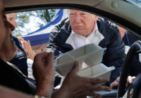President Trump asks about Lake Norman while surveying NC’s Florence devastation