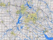 Online map for flooding