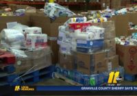 Food drive donations headed to hurricane victims