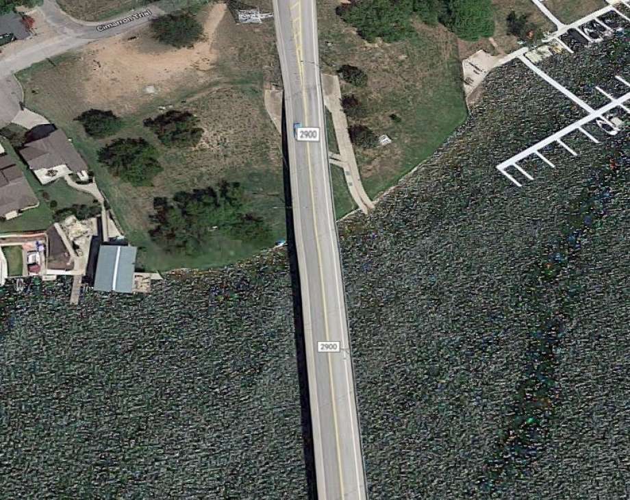 BEFORE: Ranch Road 2900 bridge in Kingsland, Texas. Photo: Google Maps