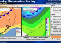 Trick-or-treaters could face severe weather this Halloween