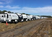RVs built for adventure are now providing basic shelter to hurricane victims