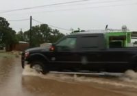 Llano River Flood Waters lower but continue