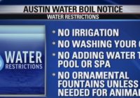 No end in sight yet for Austin Water boil notice