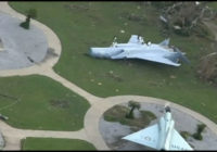 Storm damage forces closure of Air Force base