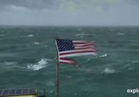 Ohio family purchases US flag shredded by Hurricane Florence