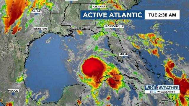 Radar look at Michael