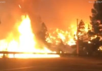Woolsey Fire: Woman captures dramatic video driving through flames while fleeing wildfire in Malibu