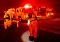 Northern California wildfire nearly quadruples in size