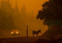 The Latest: Southern California wildfire doubles in size