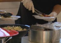 Church holds annual Thanksgiving meal, gives out donations for Florence victims