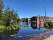 Flooding in Fair Bluff