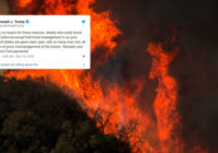 Trump's tweet on California wildfires angers…