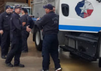 Local firefighters return home after battling wildfires in California