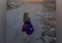 Hurricane-ravaged community comes together for Halloween