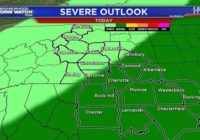 Counties under risk of damaging winds, storms