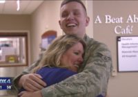 North Texas airman surprises mom for Christmas