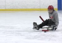 Hurricanes fan with spinal defect brings sled hockey to Raleigh, hopes to recruit new players