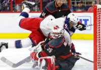 McKegg leads Hurricanes past Blue Jackets 4-2