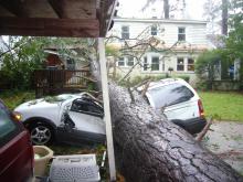 Hurricane Irene Damage