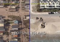 Hurricane Florence damage: Then and now