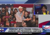 Beto O'Rourke kicks off campaign in Texas