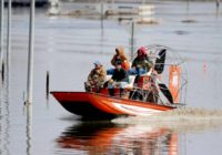 The Latest: Pence to survey Nebraska flood damage Tuesday