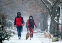More snow slams Northeast as tornadoes ravage Alabama