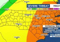 Risk for flooding, damaging winds come with storm system Friday