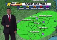 Heavy rain continues; severe weather risk increases Sunday