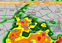 Severe thunderstorms lead to flooding, road closures