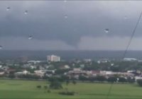 Social media captures funnel cloud, possible tornado near Bryan, TX