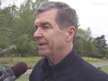 Gov. Cooper tours storm damage