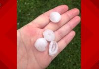Severe weather swept through Central Texas Saturday