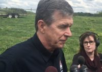Gov. Roy Cooper tours storm damage in Hillsborough, NC