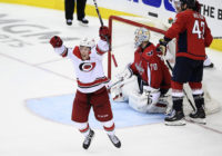 Carolina Hurricanes’ Brock McGinn talks about his Game 7 game-winner
