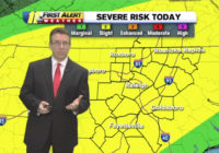 Severe weather possible across the Carolinas