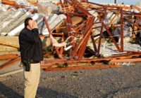Oklahoma governor surveys damage from tornado that killed 2