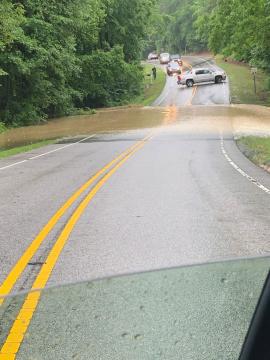 Flooding in Rolesville