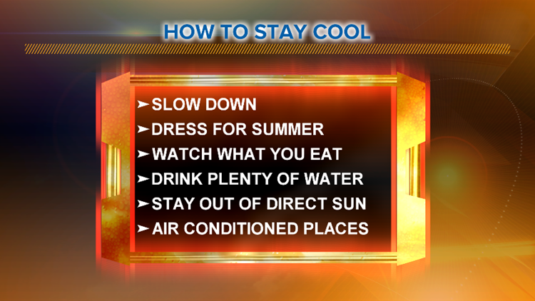 How to stay cool